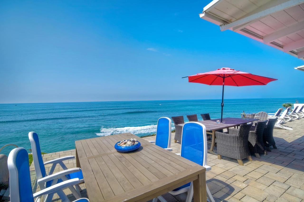 Oceanfront Villa With Private Beach Access, Remodeled Kitchen Carlsbad Buitenkant foto