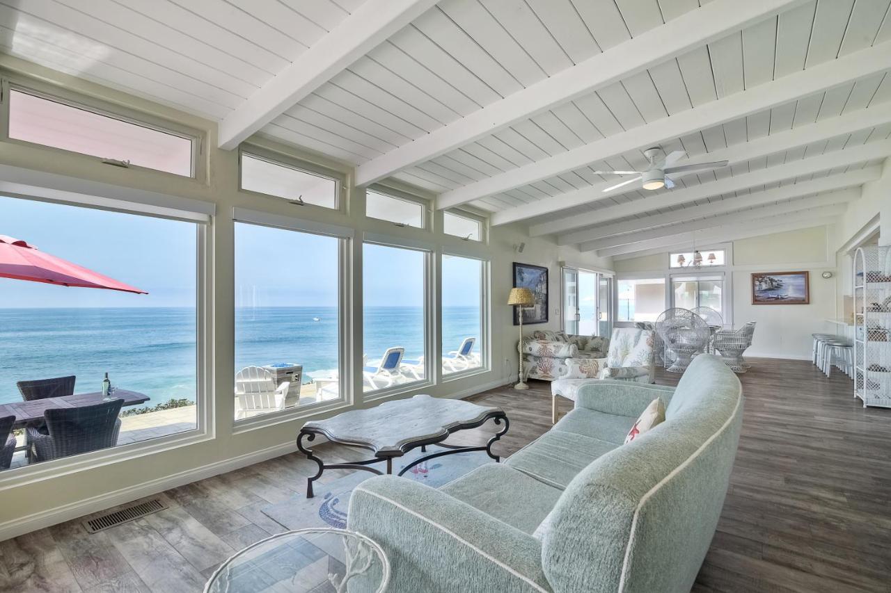 Oceanfront Villa With Private Beach Access, Remodeled Kitchen Carlsbad Buitenkant foto