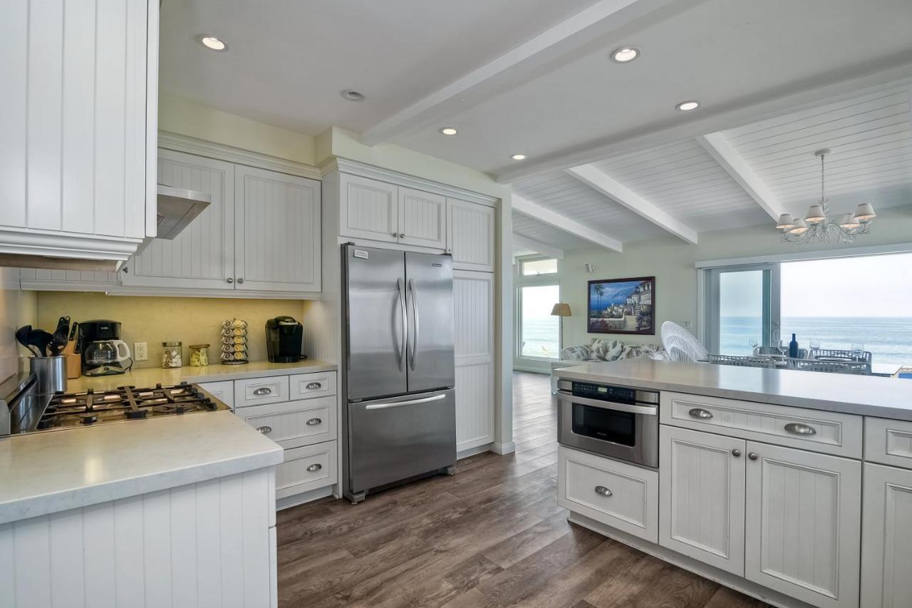 Oceanfront Villa With Private Beach Access, Remodeled Kitchen Carlsbad Buitenkant foto