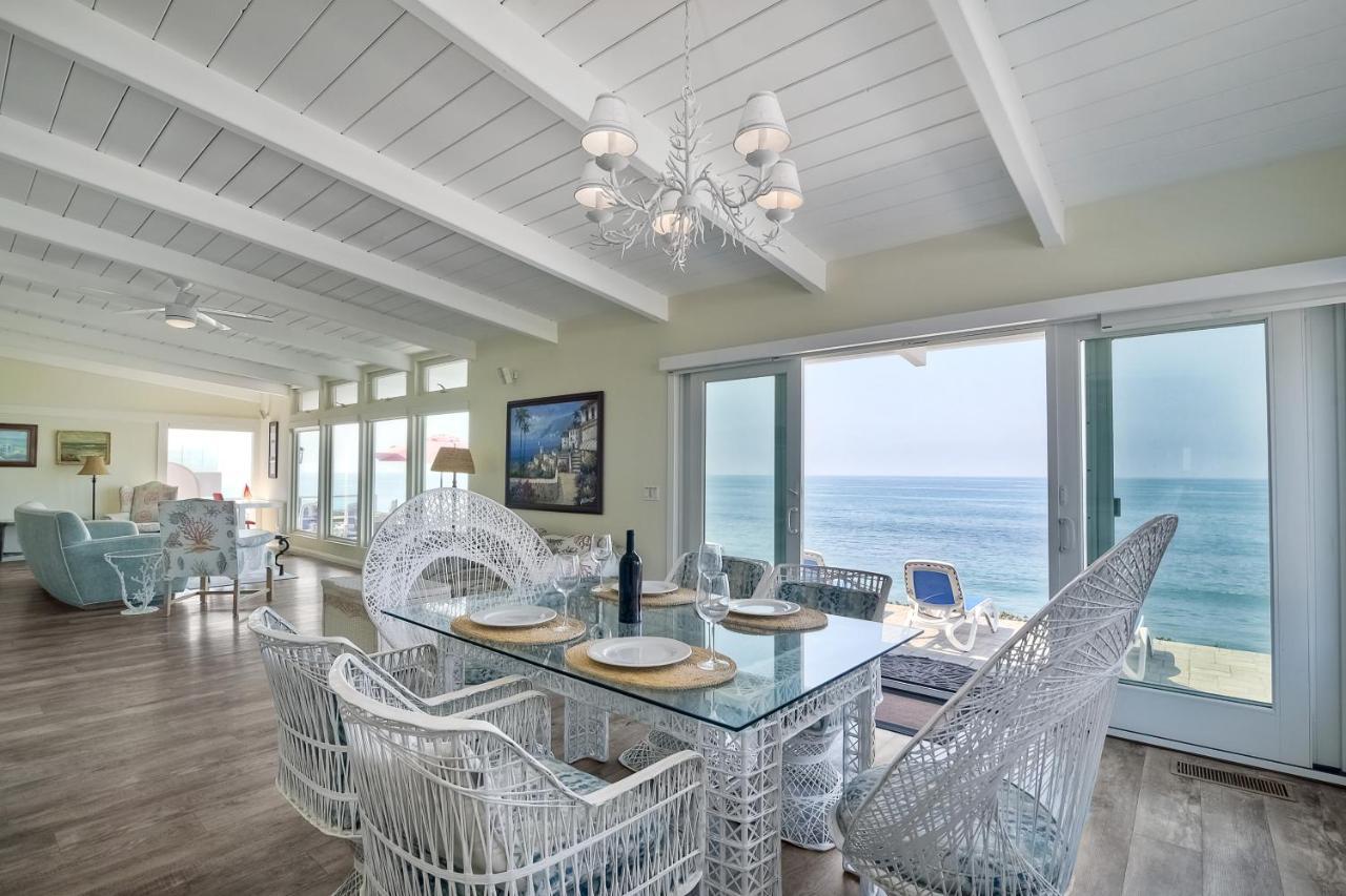 Oceanfront Villa With Private Beach Access, Remodeled Kitchen Carlsbad Buitenkant foto