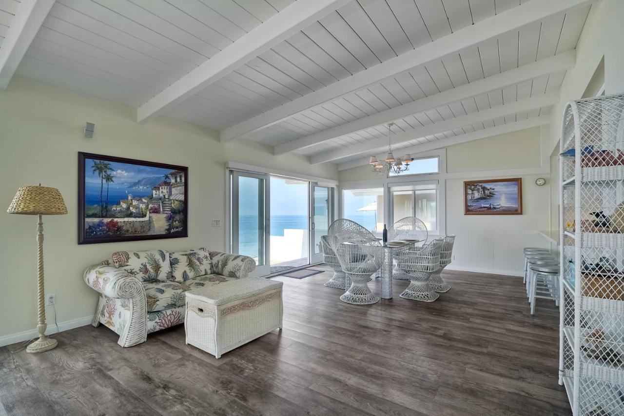 Oceanfront Villa With Private Beach Access, Remodeled Kitchen Carlsbad Buitenkant foto