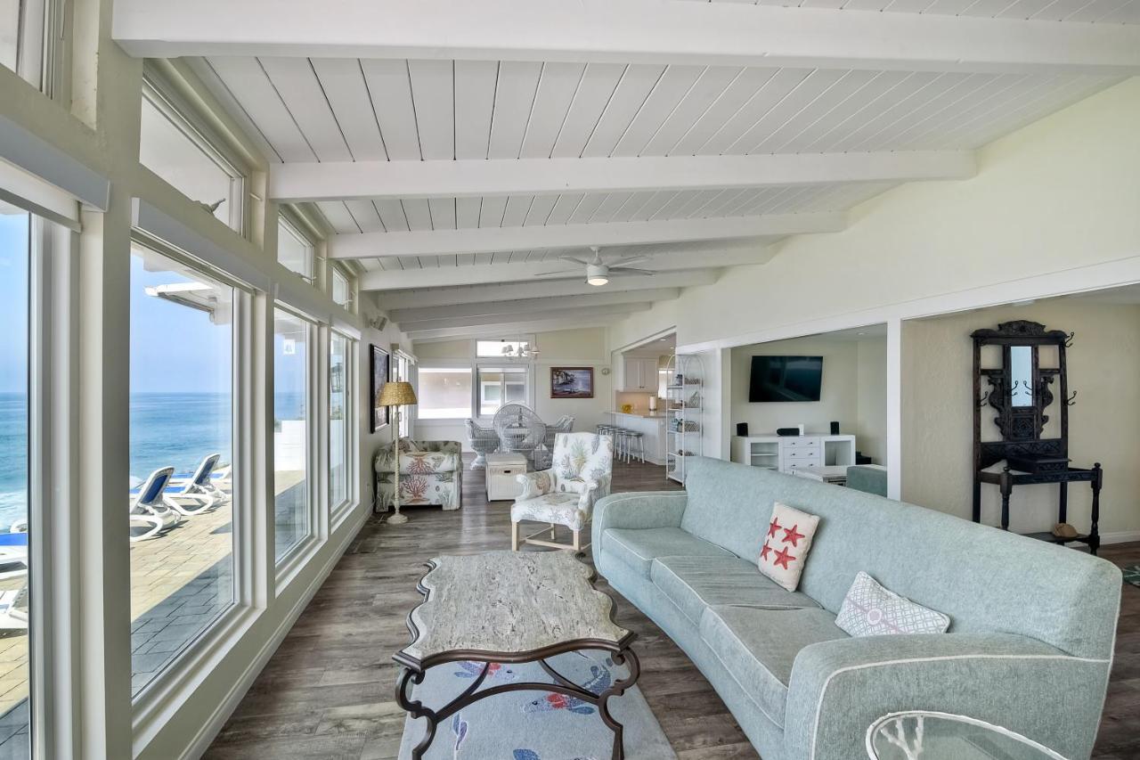 Oceanfront Villa With Private Beach Access, Remodeled Kitchen Carlsbad Buitenkant foto